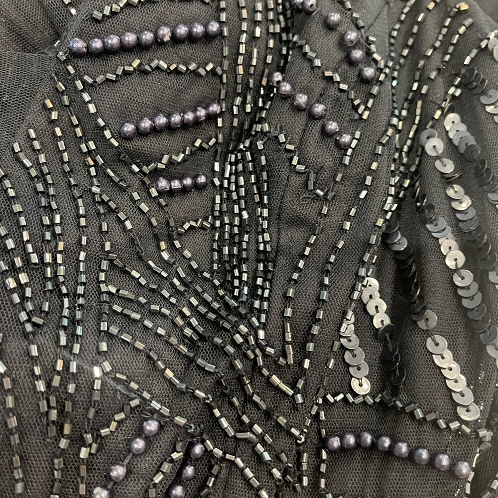Adrianna Papell Beaded Gown Size 4 NWT - Picture 8 of 11